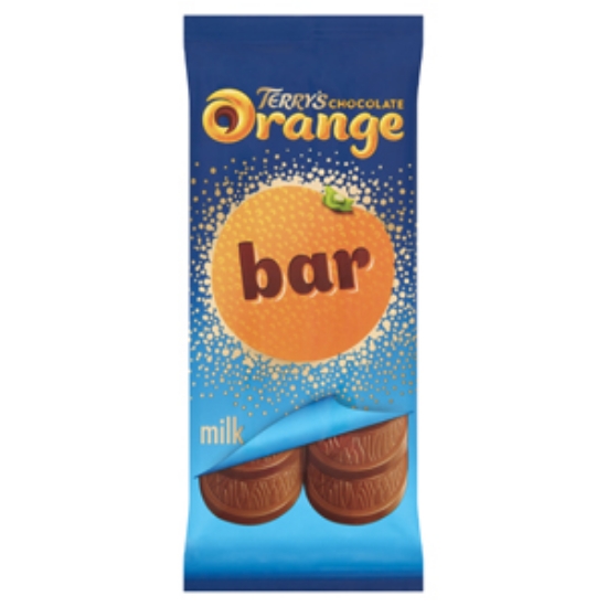 Picture of LGE Terrys Orange Bar Milk Choc 90G X19